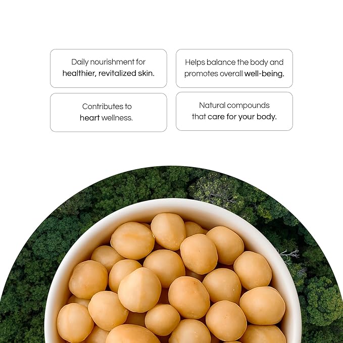 Macadamia Nuts 24 oz, Stand Up Pouch – Rich in Omega 3, Vitamins and Minerals – Natural Source of