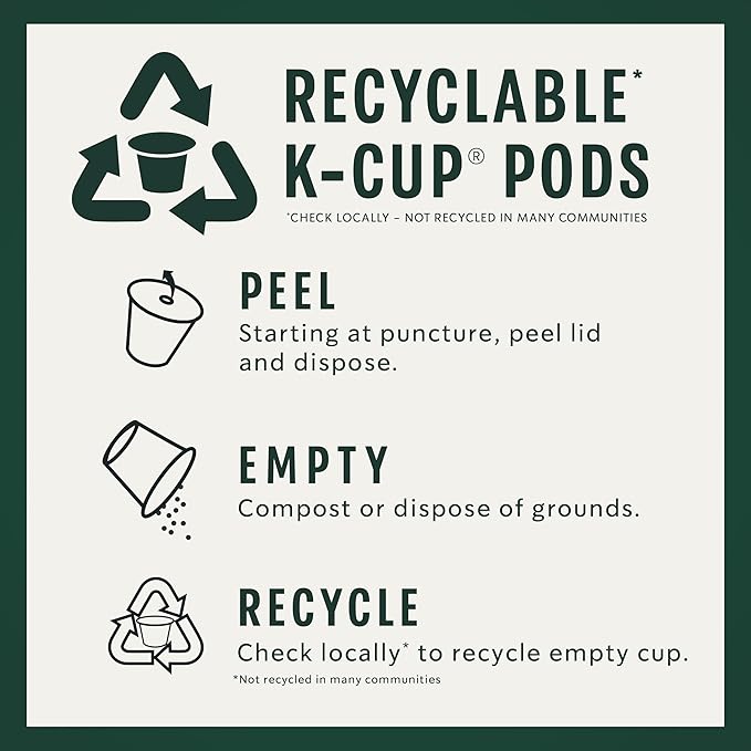Starbucks K-Cup Coffee Pods, Cinnamon Dolce Flavored Coffee for Keurig Brewers, Naturally Flavored