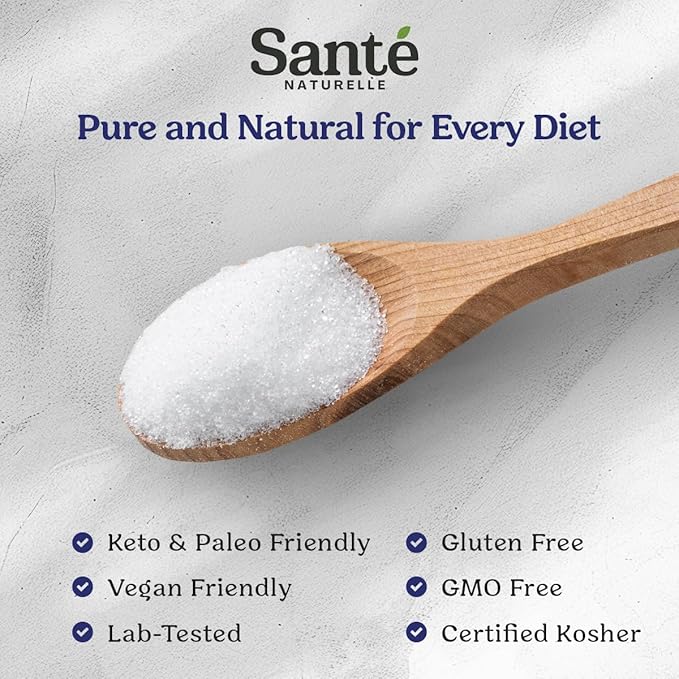 Sante French Fine Ground Sea Salt Shaker - 8 oz. Salt From the Celtic Sea, Unrefined French Sea