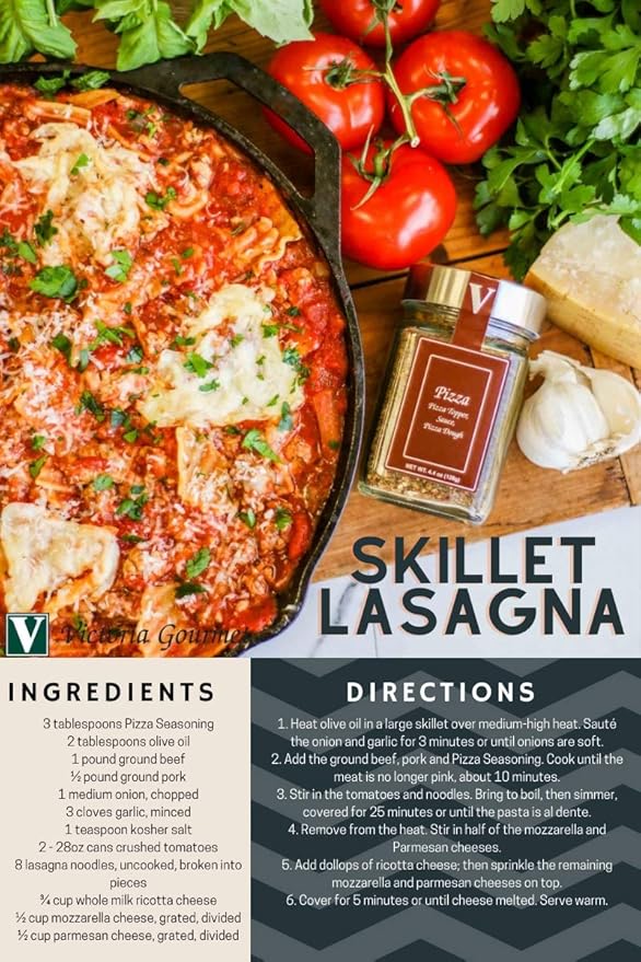 Pizza Seasoning 4.4 oz. Jar (Pack of 2) Sprinkle it on any pizza or add to your favorite sauce
