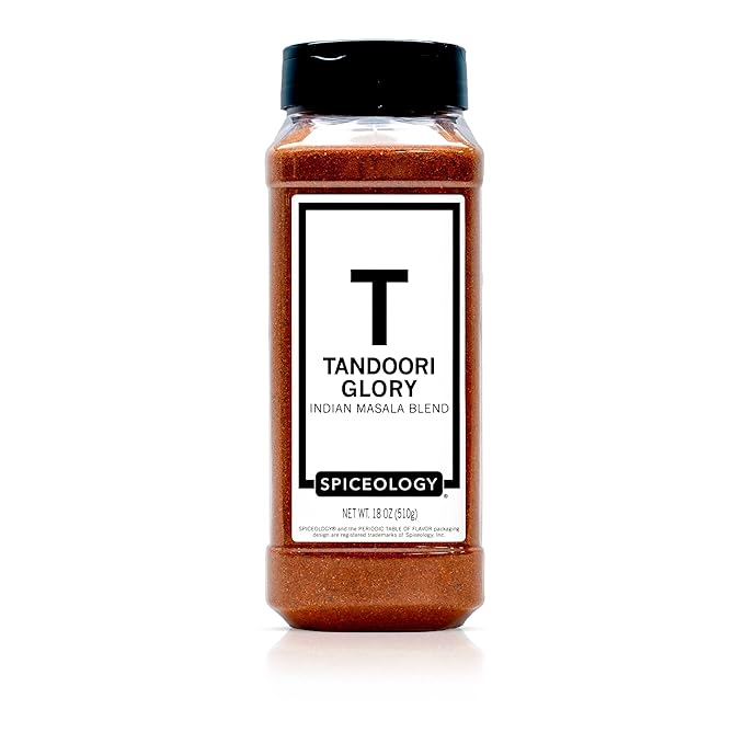 Spiceology - Tandoori Glory - Indian Masala Blend - Curry Spices and Seasonings - Use On: Chicken