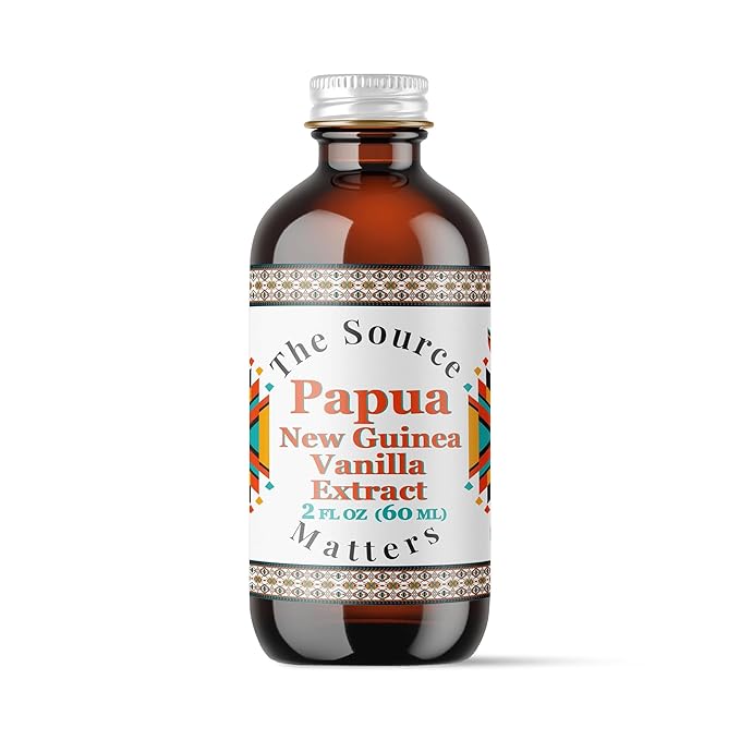 Papua New Guinea Vanilla Extract by The Source Matters | Pure, Authentic Flavor for Baking &
