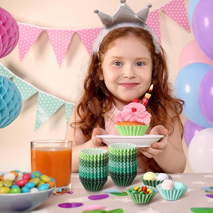 Zonon 1000 Counts Cupcake Liners for Baking Liners Paper Cupcake Wrappers Bulk Cup Cake Cases