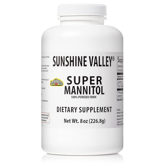 Sunshine Valley® Super Mannitol Powder, Natural & Healthy Artificial Sweetener, Ultra-Pure Sugar