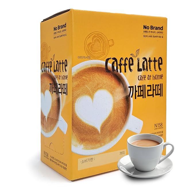 COELO Caffe Latte Coffee Mix 30Pack x 13g (Total 13.7oz) Premium Korean Instant Coffee Milk