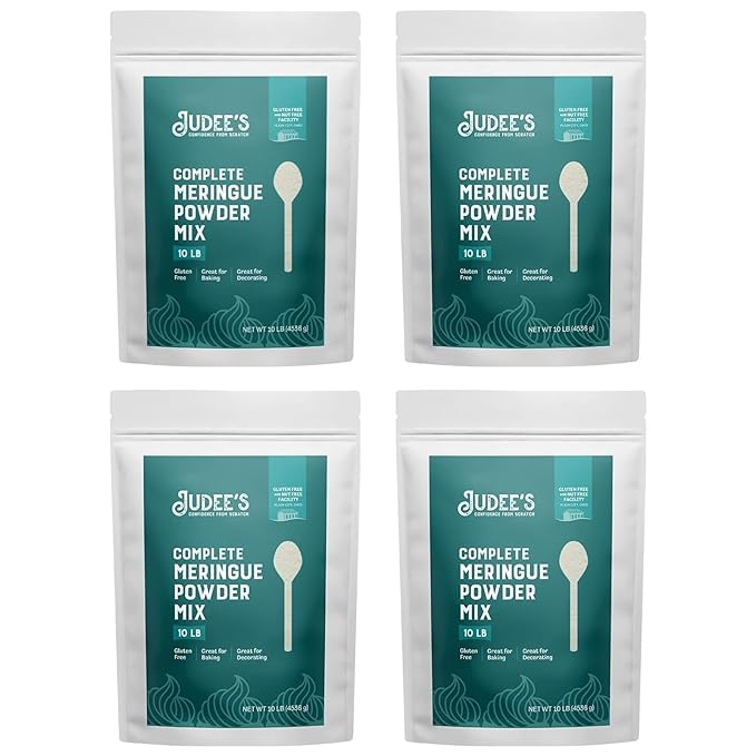Judee's Gluten Free Meringue Powder Mix 40lb - No Preservatives, Non-GMO Gluten-Free & Nut-Free
