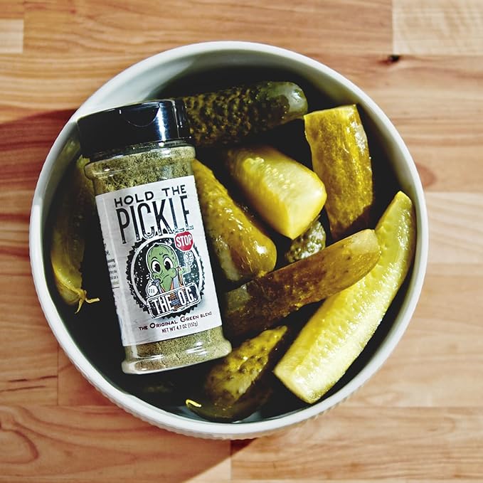 Hold The Pickle O.G. Dill Pickle Seasoning - Popcorn seasoning, Original Green Flavor Dill Pickles