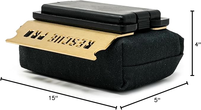Grill Rescue BBQ Replaceable Scraper Cleaning Head, [Rescue-Upgraded], Bristle Free, Durable and