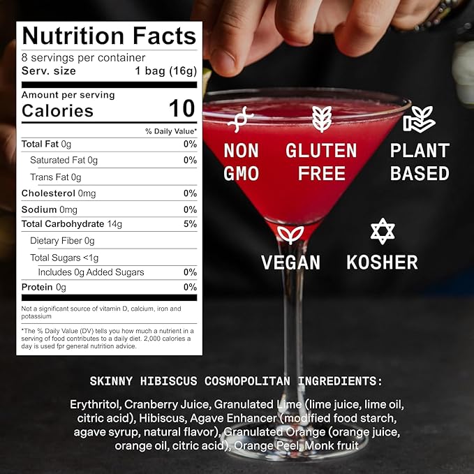 SAYSO Variety Pack | Skinny Mix Includes Spicy Margarita, Cardamom Paloma, Hibiscus Cosmopolitan &