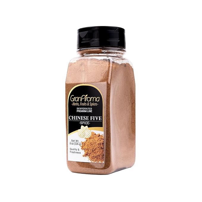GranAroma Chinese Five Spice, Bold and Aromatic Flavor Profile, Seasoning for Stir-Fries, Roasted