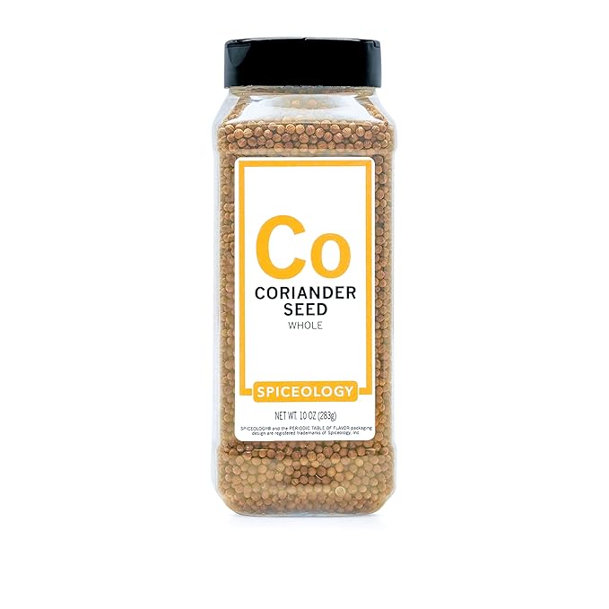 Spiceology ??Whole Coriander Seeds ??Aromatic Whole Spice for Curries, Pickling, Dry Rubs