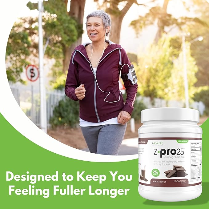 Z-Pro25 Protein Powder, 23.7 oz ??25g Casein & Whey Blend ??Low-Carb, High-Protein Meal Replacement