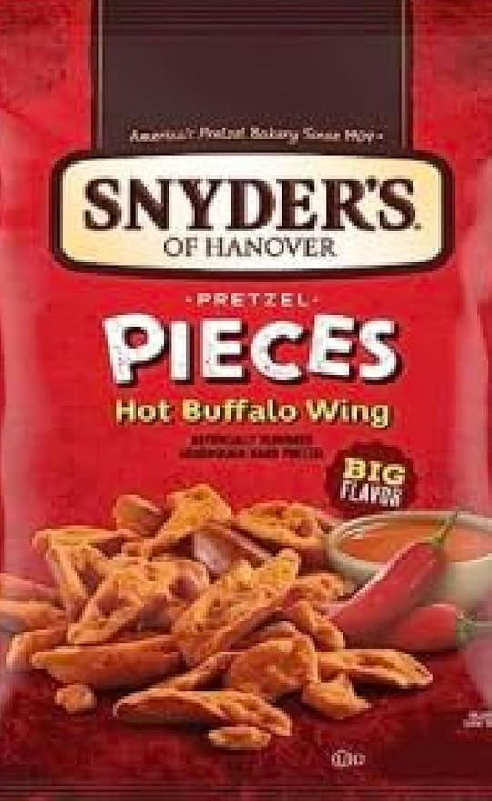 Snyder's Pretzels: 3 Variety 9 Pack: 3 Honey Mustard - 3 Buffalo Wings - 3 Jalape챰o Pretzels - 2.25