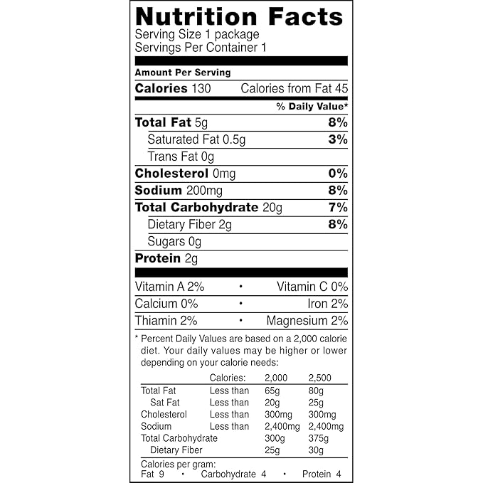 Doritos Flavored Tortilla Chips, Reduced Fat Nacho Cheese, 1 Ounce (Pack of 72)