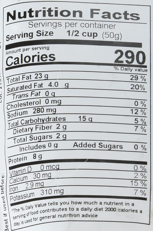 Yupik Nacho Cashews, 1 lb (16 oz), Kosher, Gluten-Free, Roasted Cashews with Vegan Cheese, Seasoned