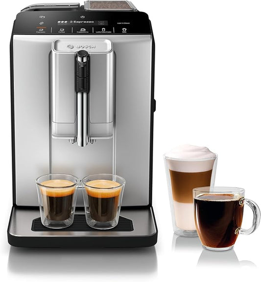 Bosch 300 Series Fully Automatic Espresso and Coffee Machine ??In-Cup Frother, OneTouch Milk