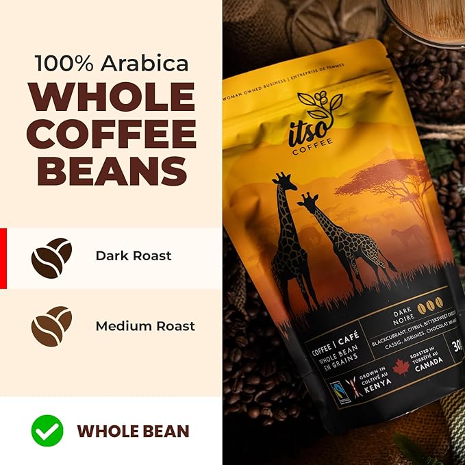 Dark Roast Whole Bean Coffee ??Bold & Smooth Arabica for Espresso & Cold Brew ??Fresh Roasted