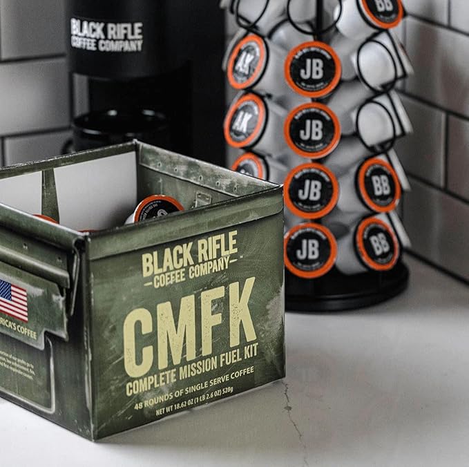 Black Rifle Coffee Company Supply Drop Variety Pack (96 Count of K Cups) - K Cups Coffee Variety