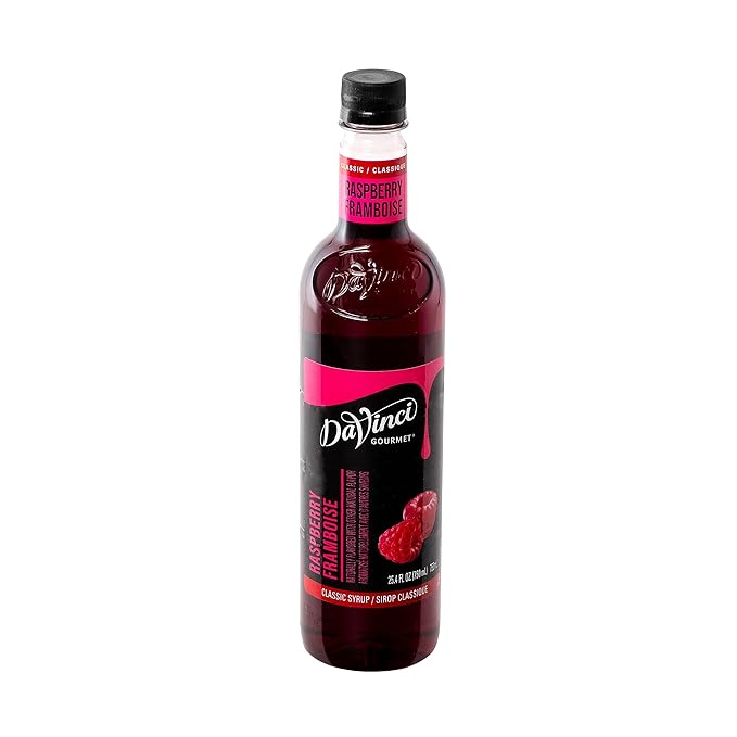 DaVinci Gourmet Classic Raspberry Syrup, 25.4 Fluid Ounces (Pack of 1)