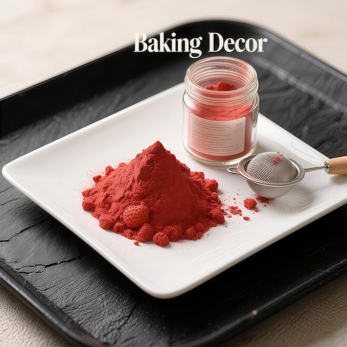 Freeze-Dried Strawberry Powder 3.5oz (100g) - 100% Strawberry Fruit Powder, No Sugar Added, Perfect