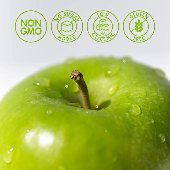 Sovány Sparkling Water, Green Apple, Seltzer Water Drinks, USDA Organic, Made With Real Fruit