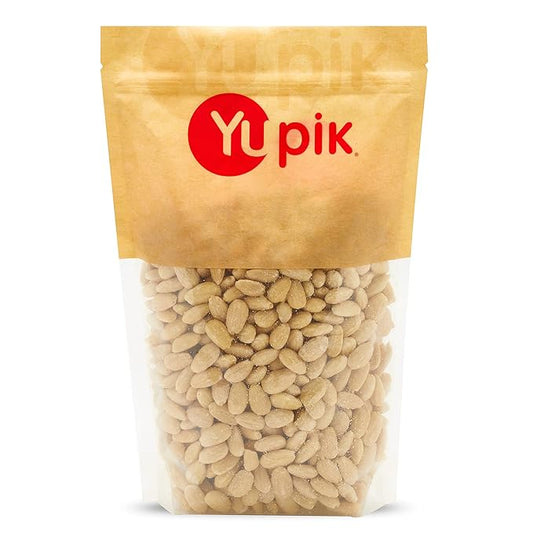 Yupik Whole Blanched California Almonds, 2.2 lb, Skinless, Unsalted, Gluten-Free, Kosher, Raw, Good