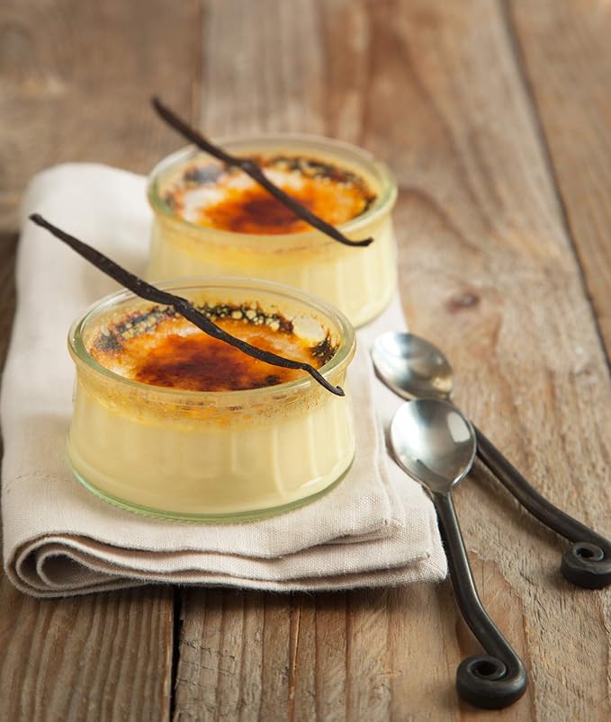 Caramel Crème Brûlée Cane Sugar | Artisanal Infused Sugar | 1:1 Replacement For Plain Sugar | All