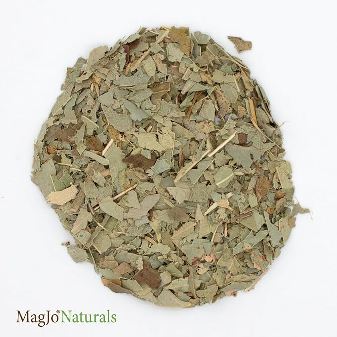 MagJo Naturals Dried Eucalyptus Leaf Cut & Sifted (16 Oz) Herbal Tea, Packaged in the USA with