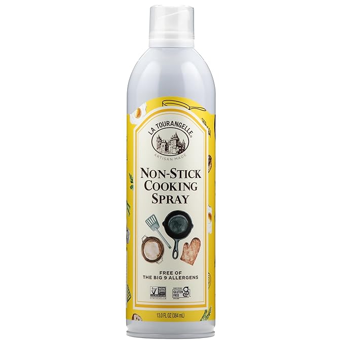 La Tourangelle, Non Stick Cooking Spray, Expeller Pressed Oil, Non Aerosol, For Neutral Flavor
