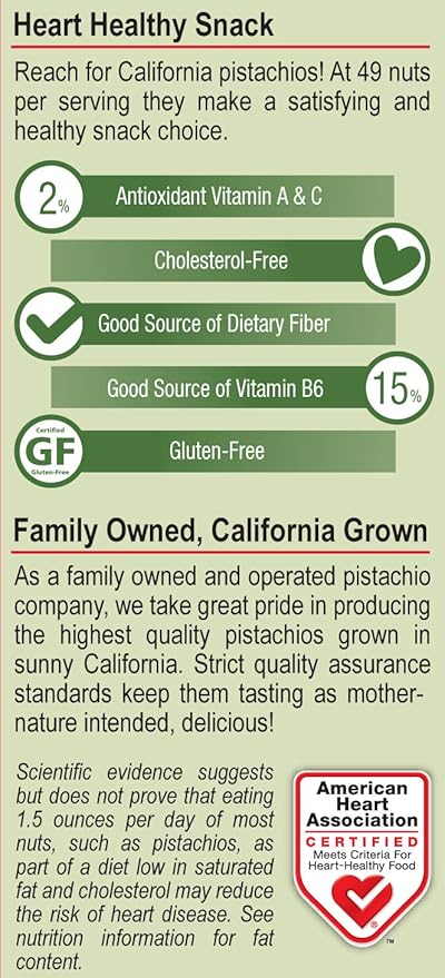 Setton Farms Roasted and Salted Premium California Pistachios 2lb Bag Certified NonGMO Gluten Free