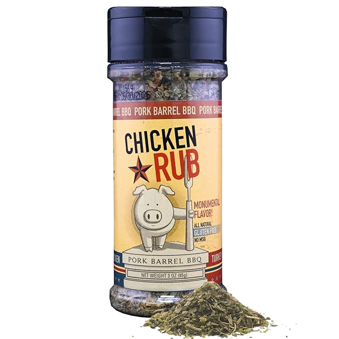 Pork Barrel BBQ Chicken Spice Rub | All-Purpose Seasoning and Spice Rub |Grilling Essentials