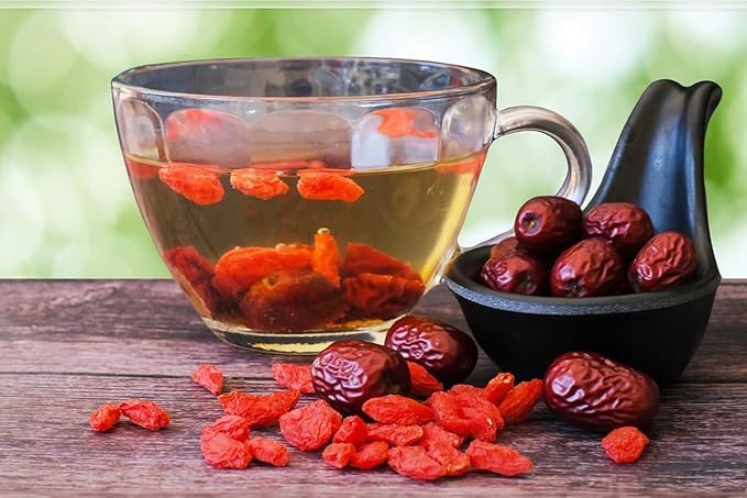 DABC OAK LAND Goji Berries, 1 LB Wolfberry Premium Large Berry Form 5A Wolfberry 100% Natural