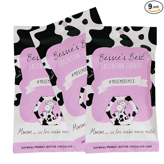 Bessie?셲 Best Lactation Cookies | Lactation Support | Oatmeal Peanut Butter Chocolate Chip |