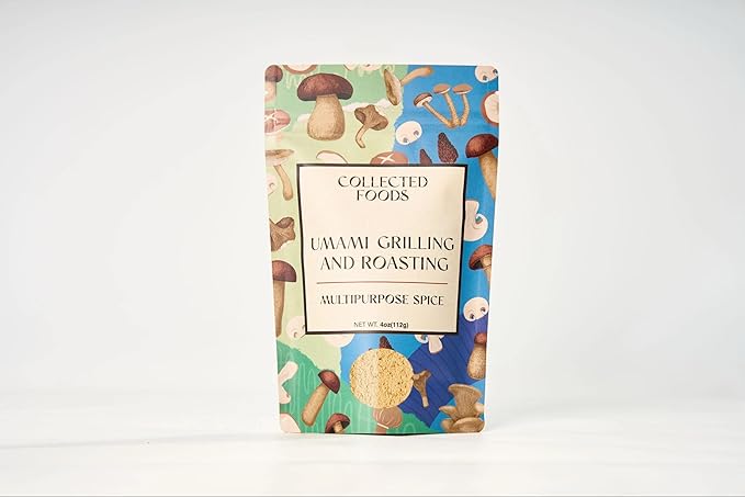 Premium Umami Mushroom Salt, No Additive, Gluten-Free, Non-GMO Great for Sauce, Soup, and Mushroom