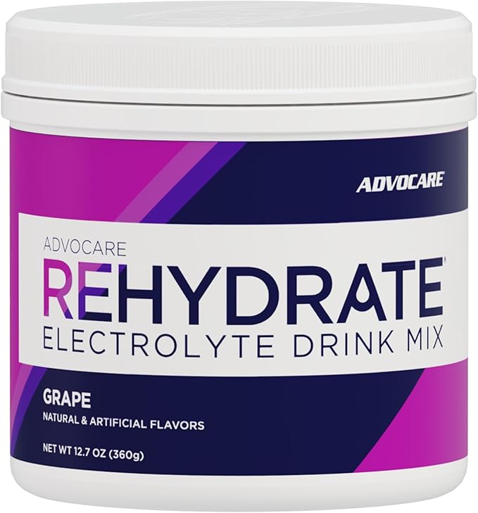AdvoCare Rehydrate Electrolyte Drink Mix - Hydration & Recovery Drink with Sodium, Potassium & More