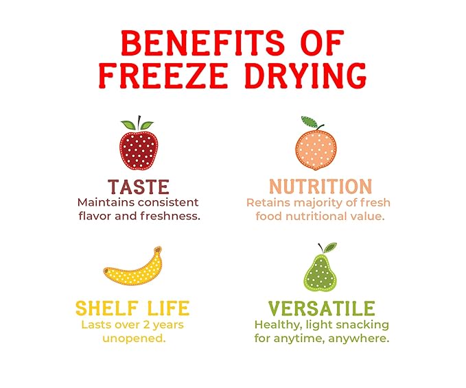 Nature?™s Turn Freeze-Dried Fruit Crisps ??Healthy, Gluten-Free, Crispy & Delicious, Plant-Based
