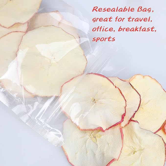 iGAOZM Dried Apple Slices,7.05oz/200g,No Sugar Added No Additives,Chewy & Soft,Dehydrated Apples