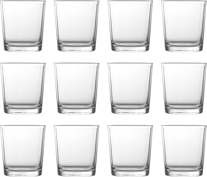 Fortessa Basics Barca Everyday 12 Pack Set Glassware Kitchen and Barware Great for: Mixed