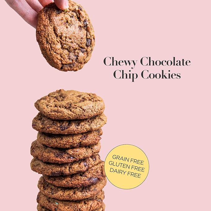 Stellar Eats Grain-Free Chocolate Chip Cookie Mix | Almond Flour-Based | Gluten-Free, Dairy-Free