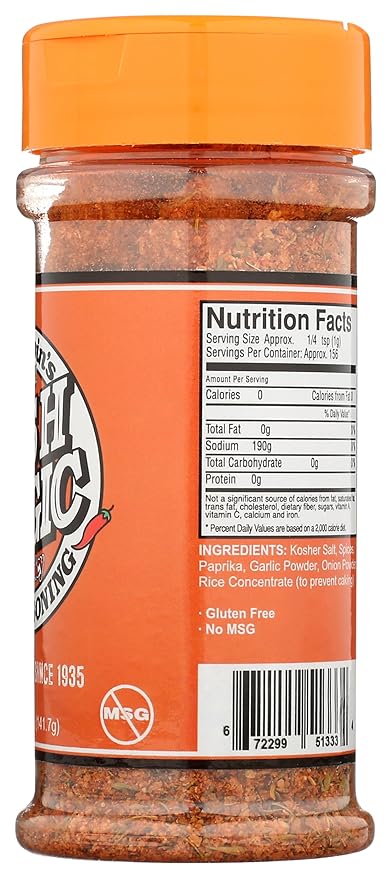 Magic Fish Seasoning, Cajun Seasoning, Savory, Spicy & Finger Licking Good ??Catfish, Bass, Salmon