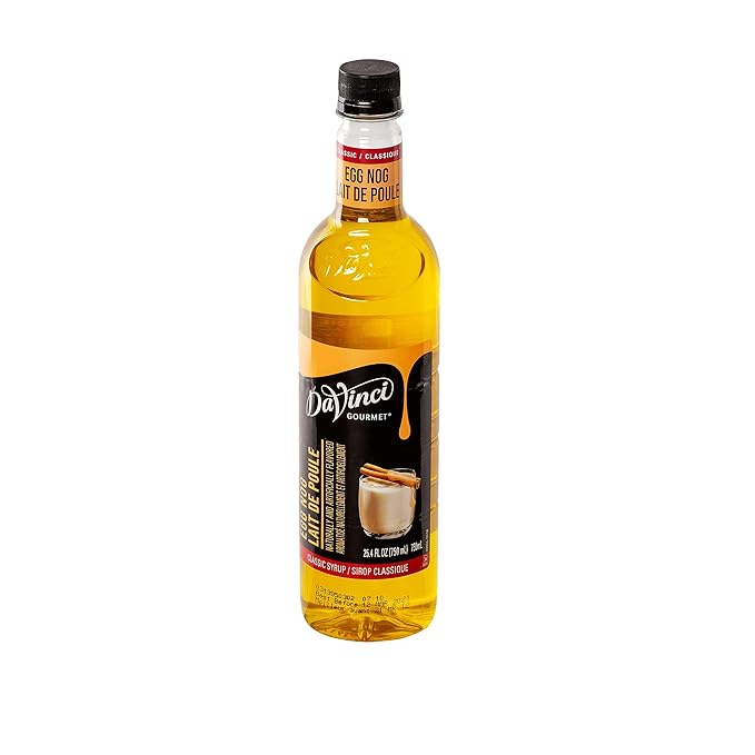 DaVinci Gourmet Classic Egg Nog Syrup, 25.4 Fluid Ounces (Pack of 1)