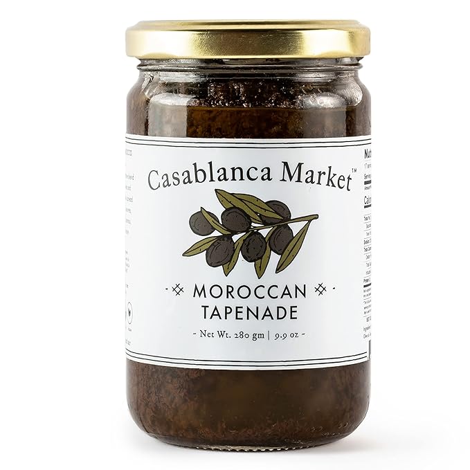 Casablanca Market Black Olives Tapenade Spread All Natural Olive Tapenade Black Olive Spread Gluten