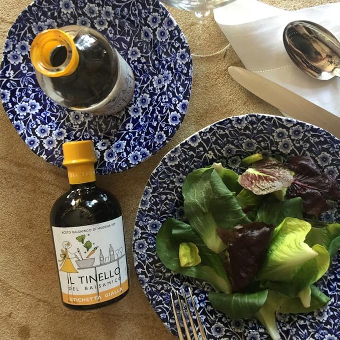 IL TINELLO Balsamic Vinegar of Modena IGP, Yellow Label, 250ml (8.5 fl oz) ??Aceto Balsamico di
