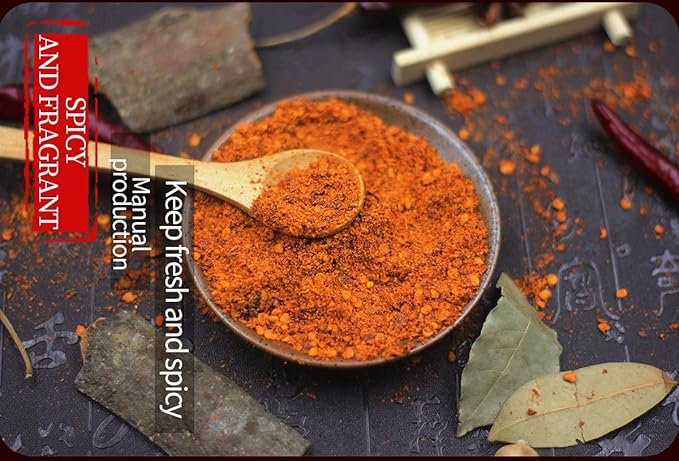 Chinese chili dipping powder 3.52 oz/100g(built-in 10 pack), szechuan HotPot,BBQ Dipping material