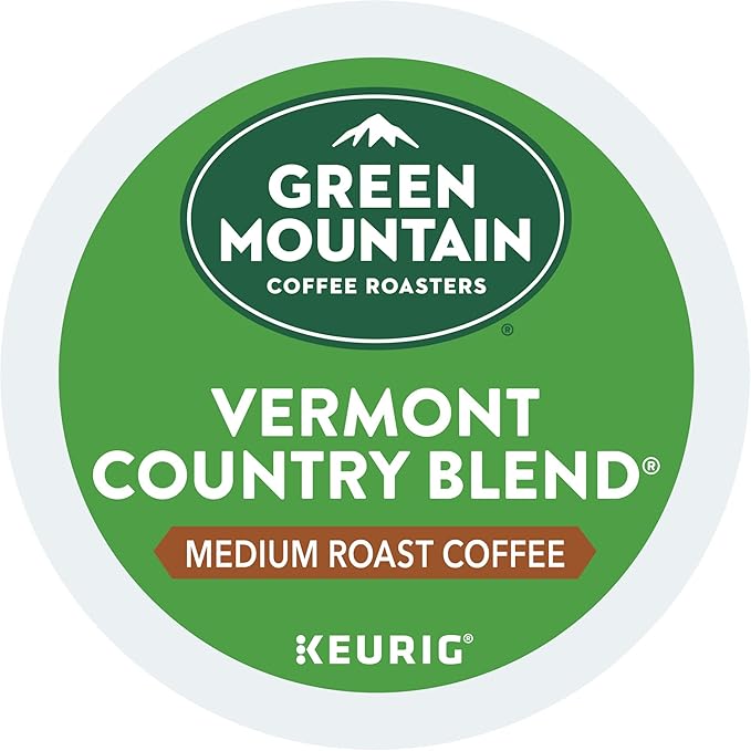 Green Mountain Coffee Roasters Vermont Country Blend Keurig Single-Serve K-Cup Pods, Medium Roast