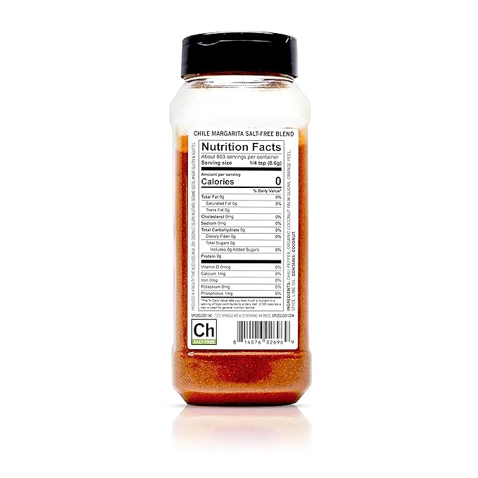 Spiceology - Chile Margarita Mexican Citrus Spice Blend - Salt-Free - Chili Lime Taco Seasoning