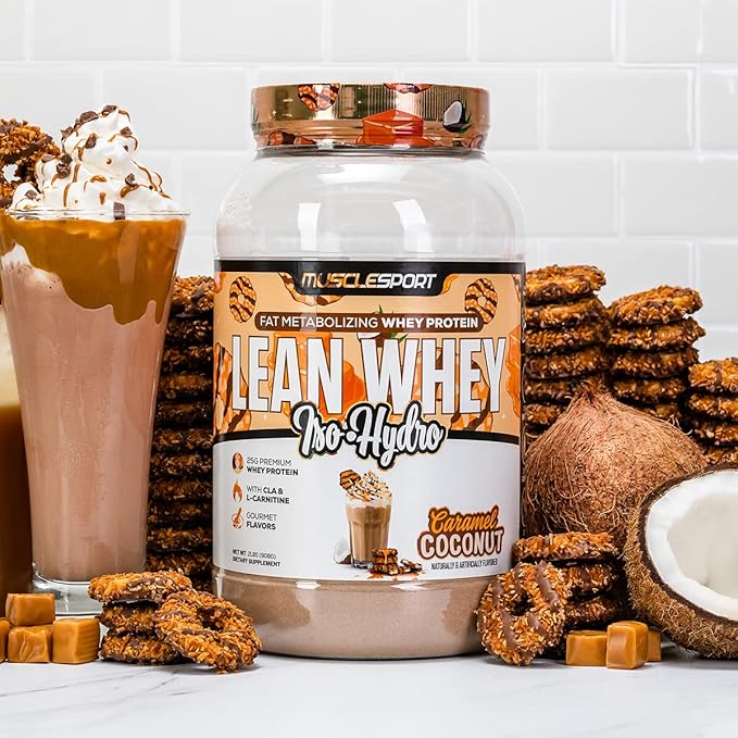 Musclesport Lean Whey Revolution??Protein Powder - Whey Protein Isolate - Low Calorie, Low Carb