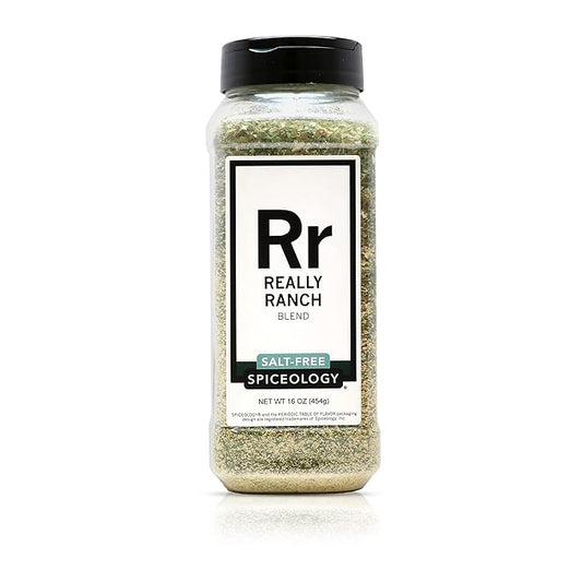 Spiceology - Really Ranch Salt Free Seasoning - Use On: Ranch Dip, Roasted Veggies or Chicken - 16