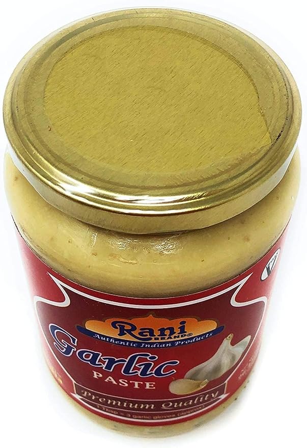 Asian Kitchen Garlic Cooking Paste 26.5oz (750g) Glass Jar ~ Vegan | Gluten Free | NON-GMO | No