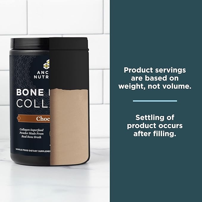 Ancient Nutrition Collagen Powder, Bone Broth Collagen, Chocolate, Hydrolyzed Multi Collagen